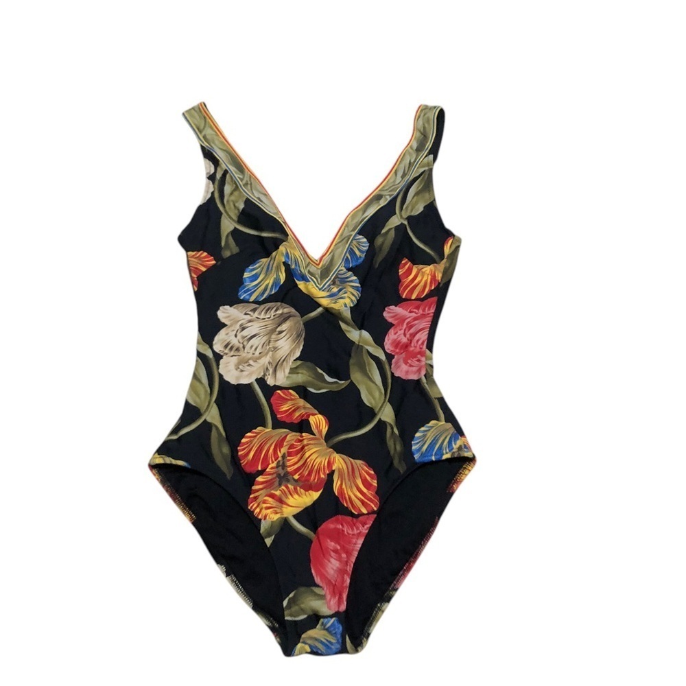 Gottex Floral One-Piece Swimsuit